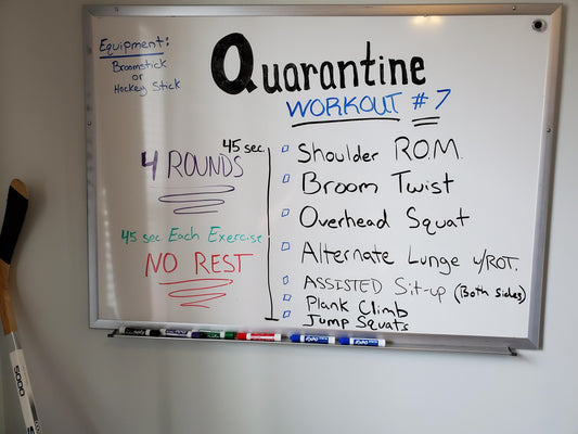 Quarantine fit #7 for Monday & Tuesday April 6th & 7th