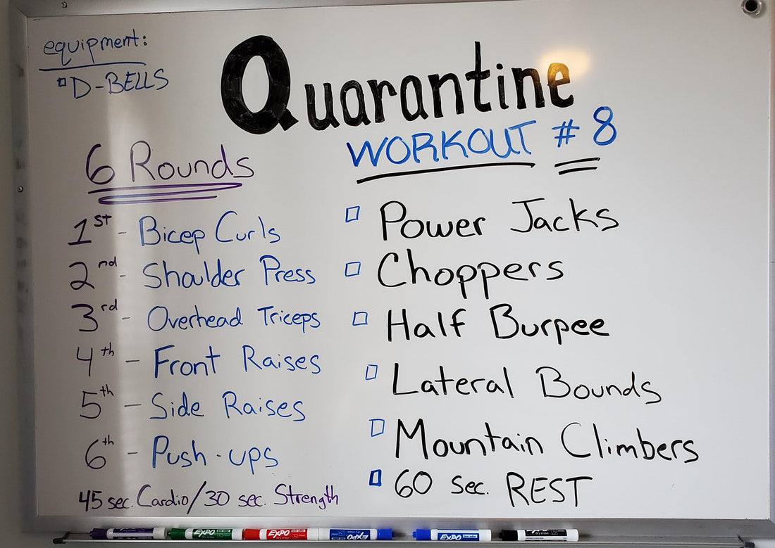 Quarantine fit #8 for Wednesday and Thursday April 8th & 9th