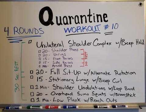 Quarantine #10 for Monday & Tuesday April 13th & 14th 2020